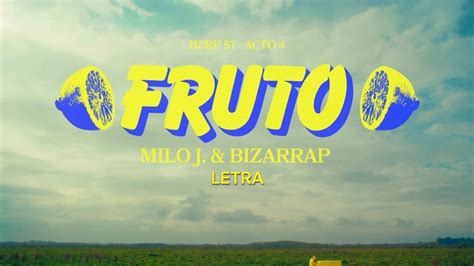 Milo J, Bizarrap - FRUTO LETRA - YouTube. 0:00 / 2:23. Video unavailable. This video contains content from The Orchard Music, who has blocked it in your country …